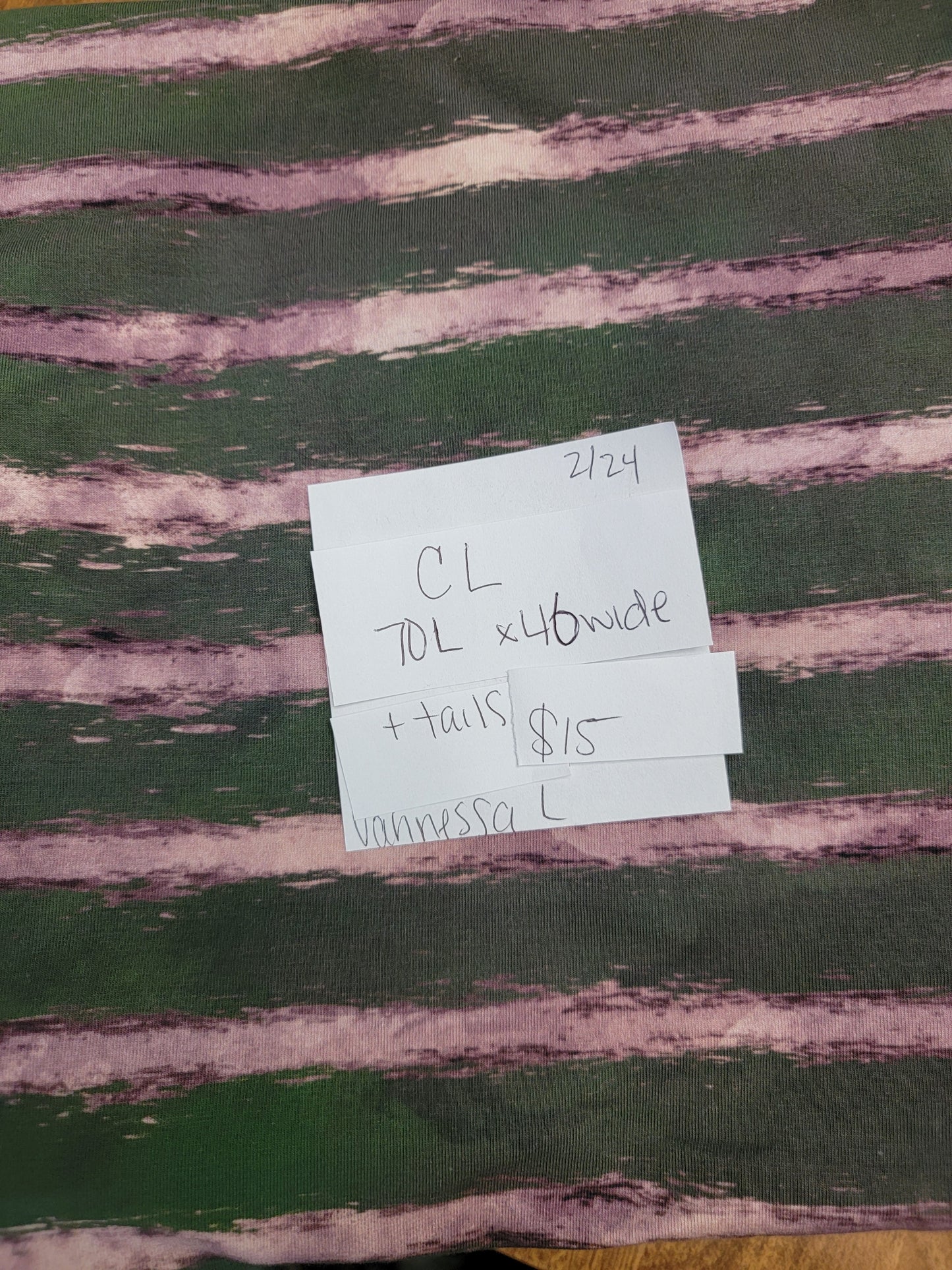Cotton Lycra: Stripes- HP Snake