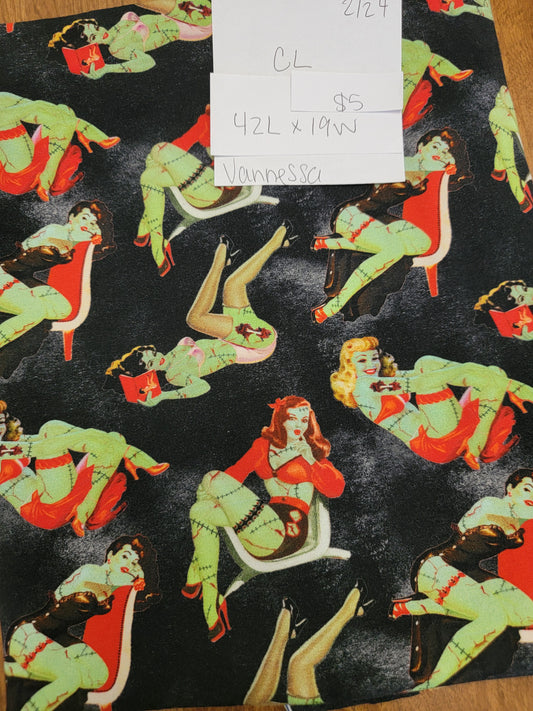 Cotton Lycra: Pin Up Zombies