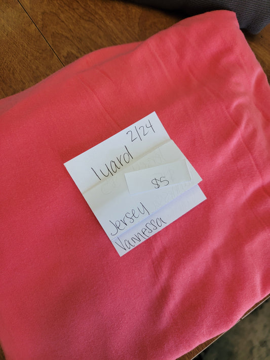 Jersey Knit: Pink