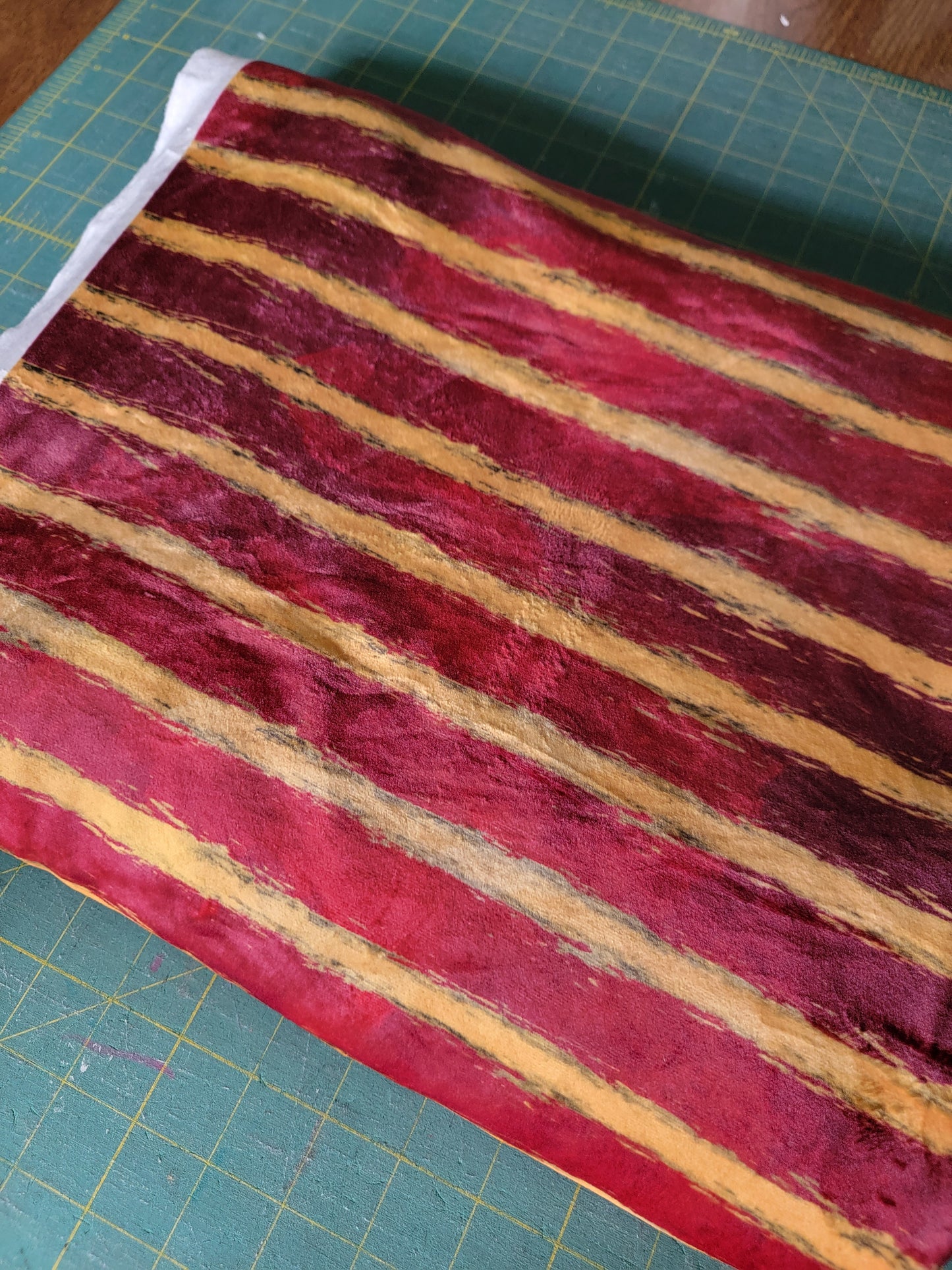 Double sided minky: Gryff Stripes #1