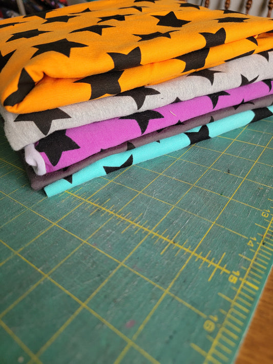 Cotton Lycra Scrap Pack: Stars #1