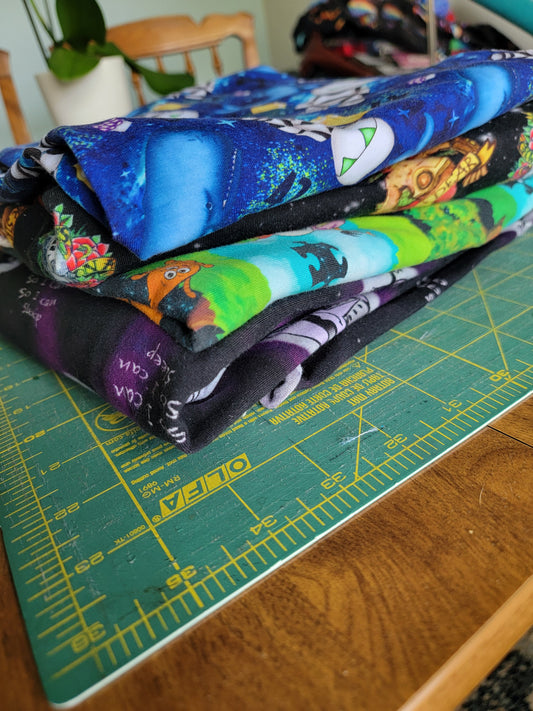 Cotton Lycra Scrap Pack: Random Prints