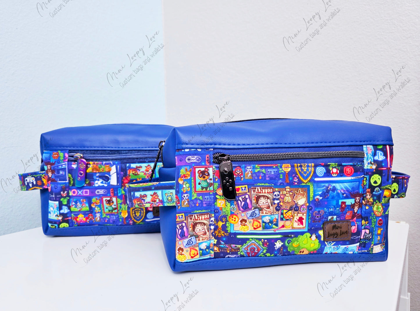 Isabella pouch: geeky shelf