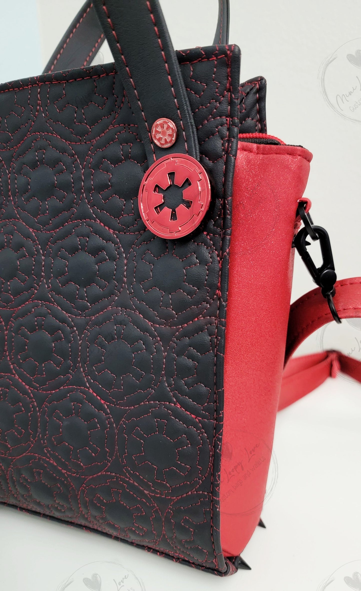 Lina Crossbody Purse: Quilted Imperial Wars