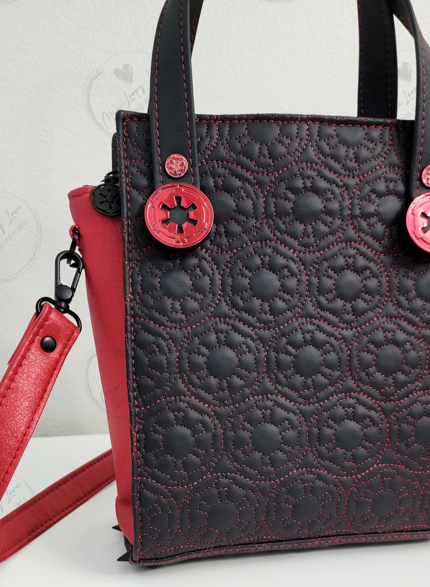 Lina Crossbody Purse: Quilted Imperial Wars