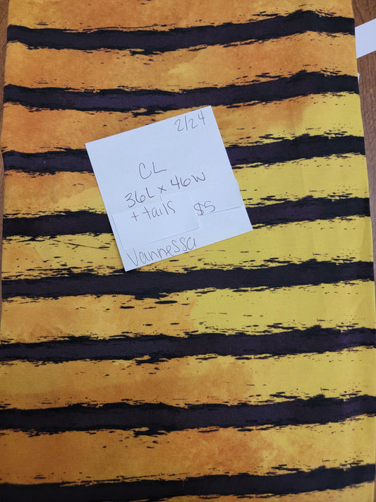 Cotton Lycra: Stripes- HP Puff