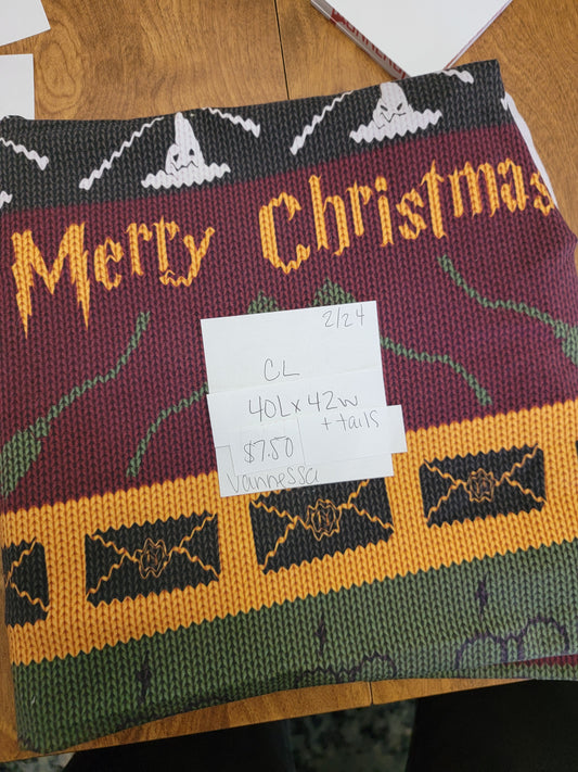 Cotton Lycra: Stripes- HP Xmas