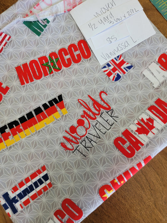 Cotton Woven: World Traveler