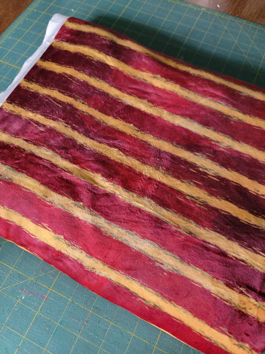 Double sided minky: Gryff Stripes #1