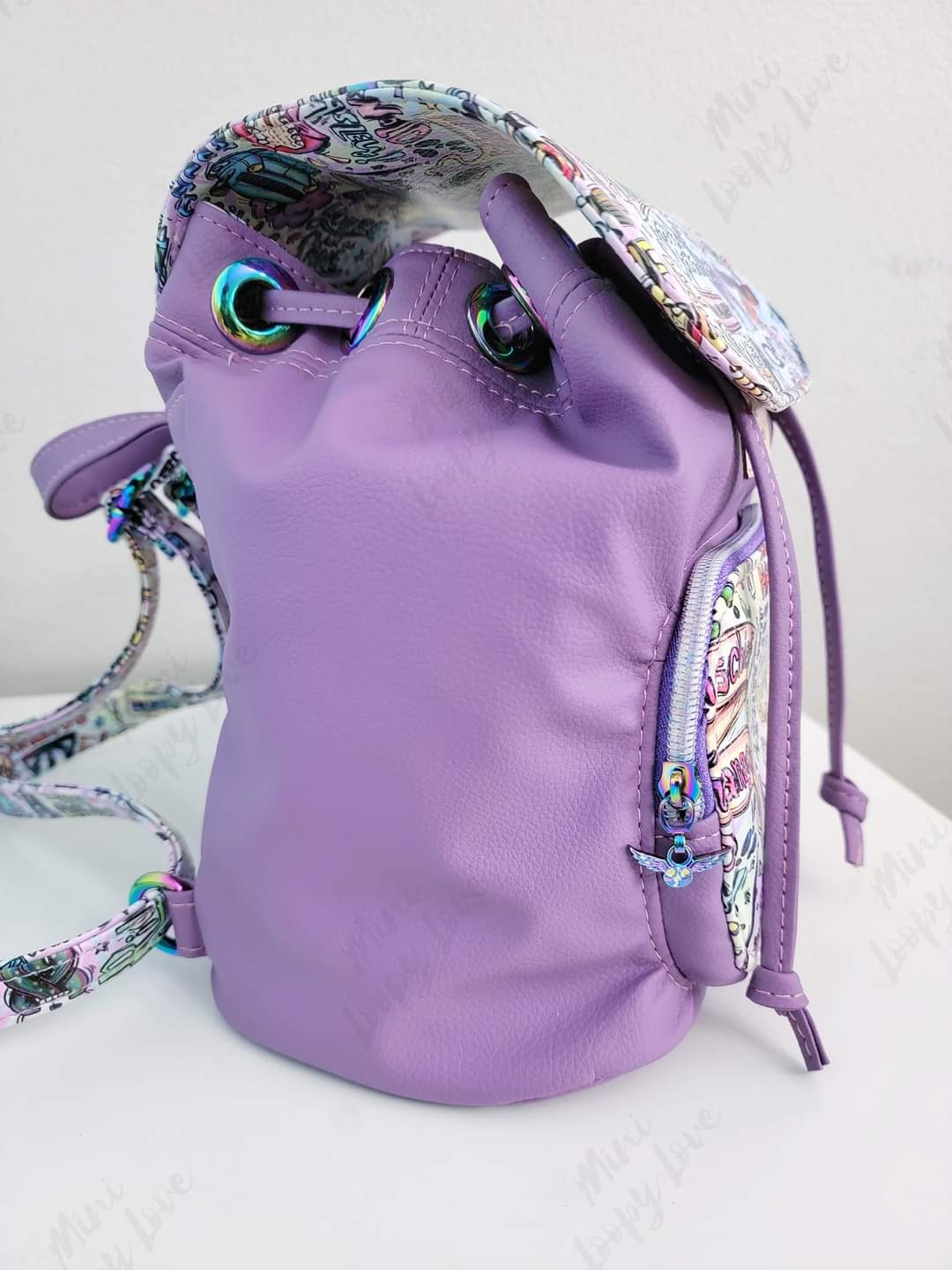 Alice Bucket Backpack: HP Words