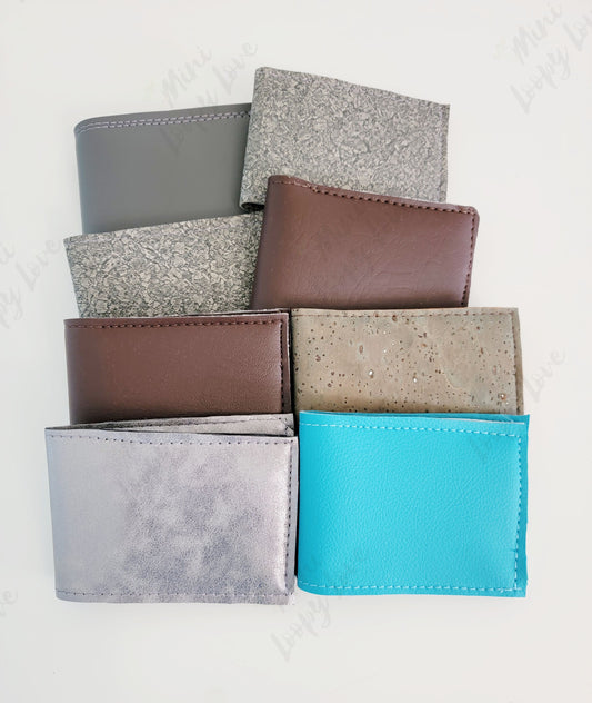 Bifold wallet- many options