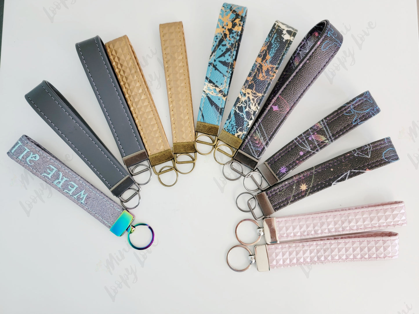 Wristlet Keyfobs- Many Options