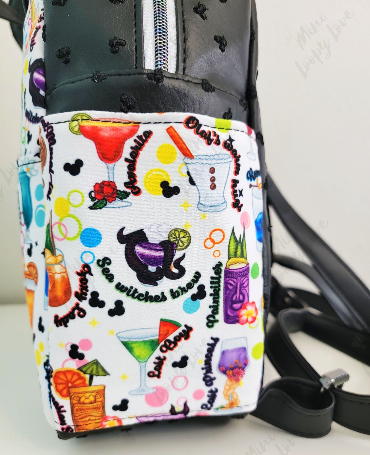 Zenaida backpack: Cocktails and Mice