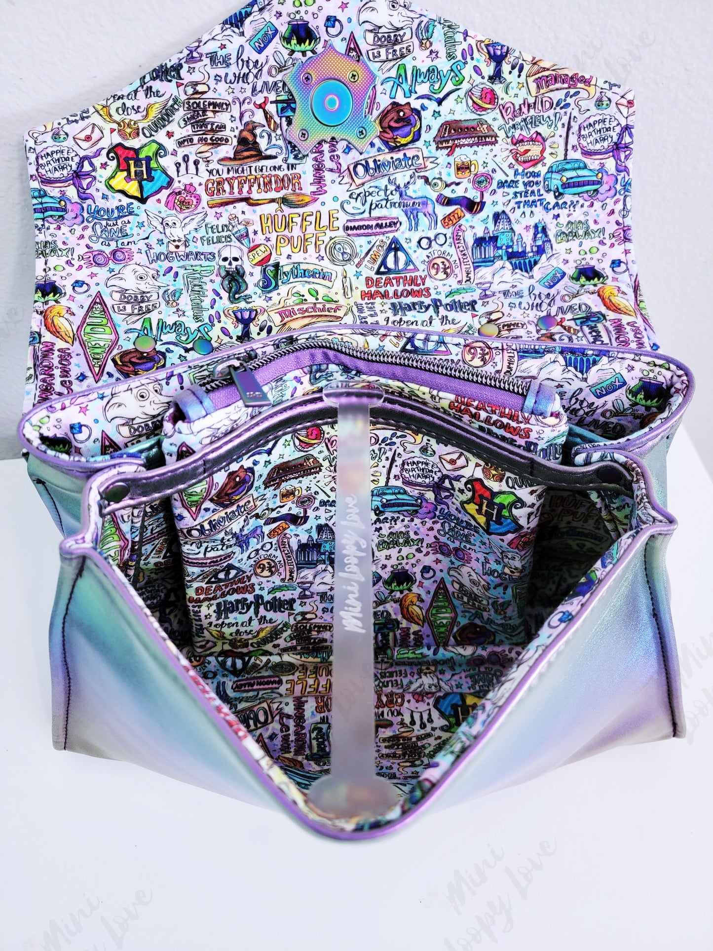 Laney Jane Bag: Iridescent Rainbow Magic