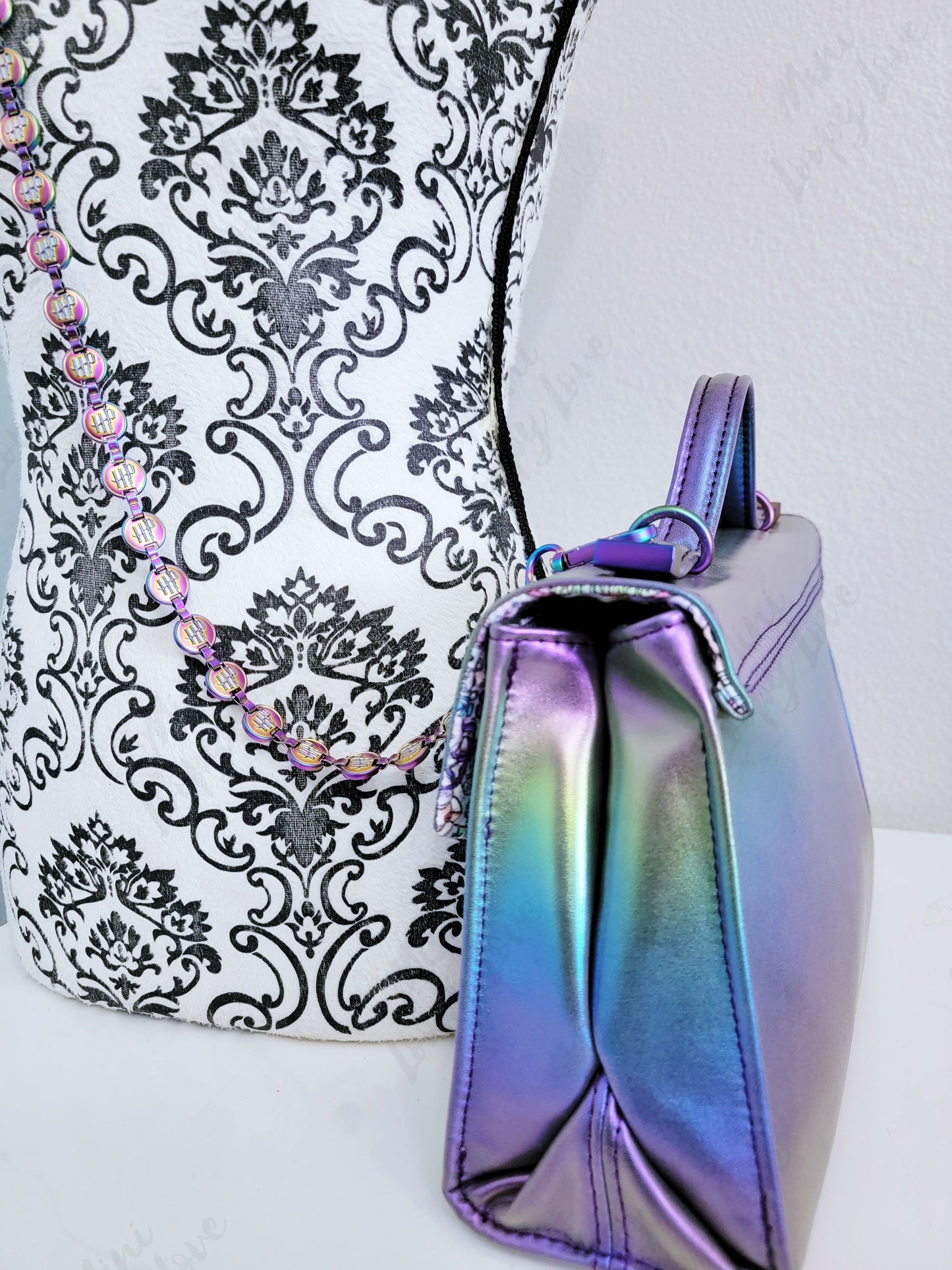 Laney Jane Bag: Iridescent Rainbow Magic