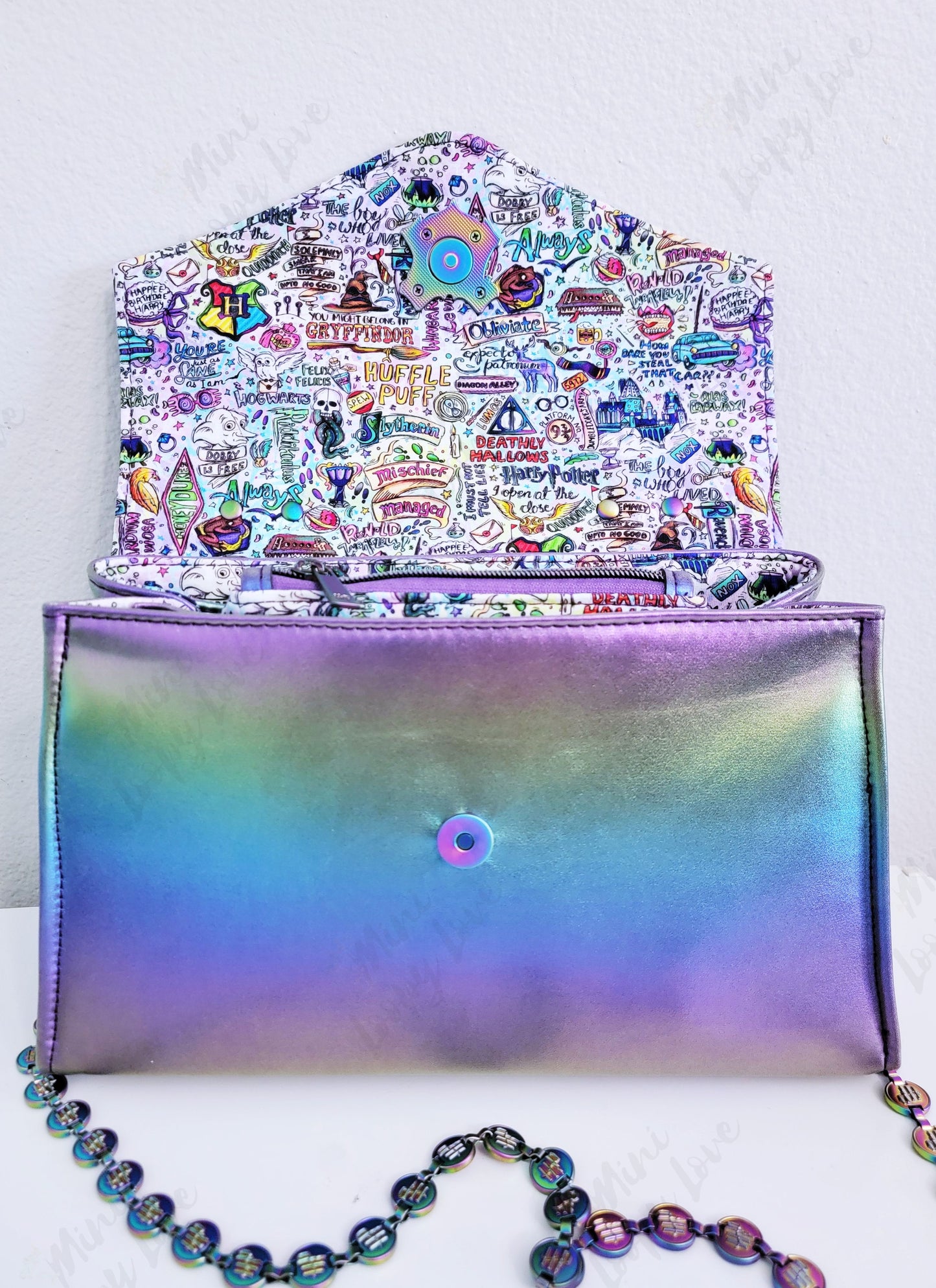 Laney Jane Bag: Iridescent Rainbow Magic