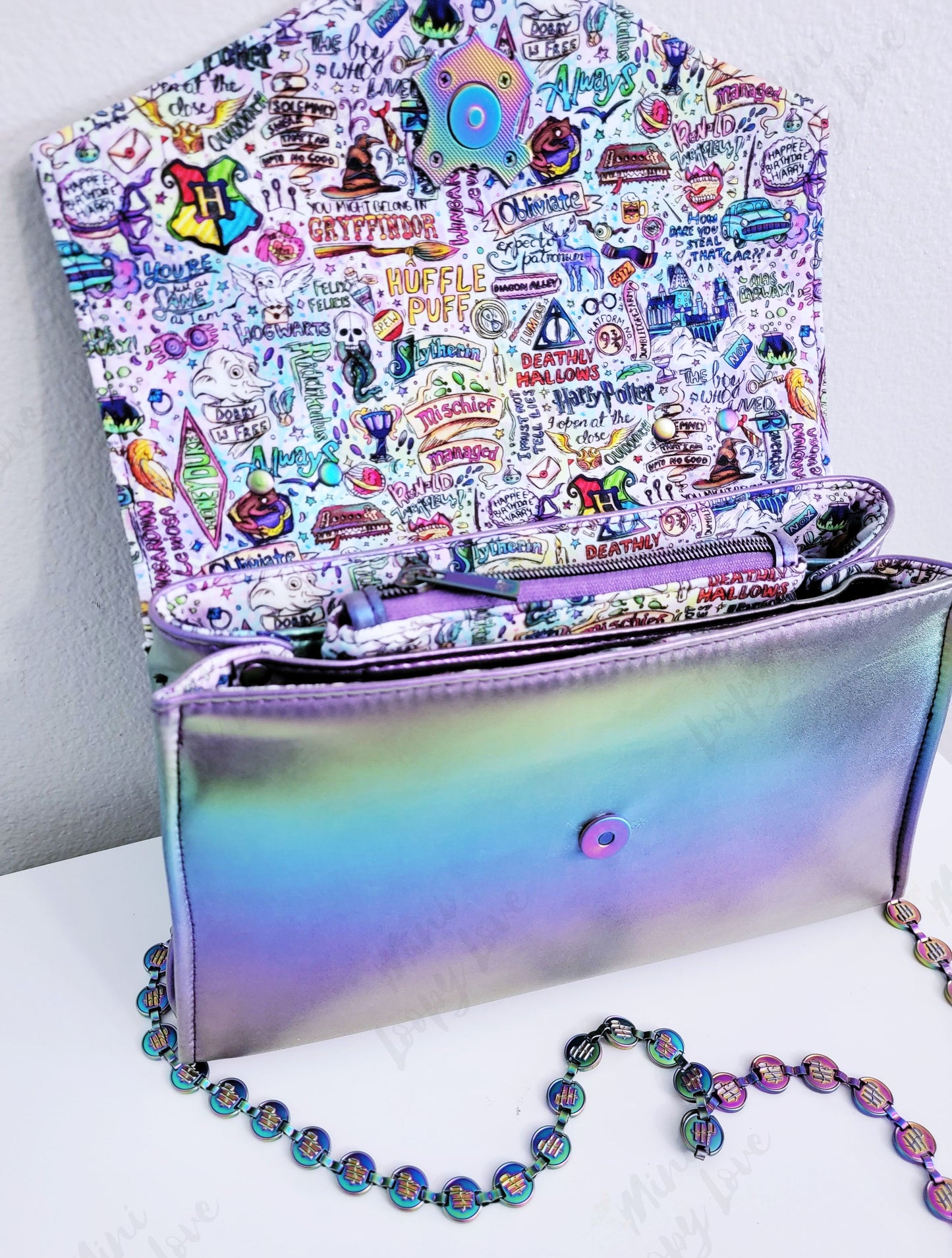 Laney Jane Bag: Iridescent Rainbow Magic