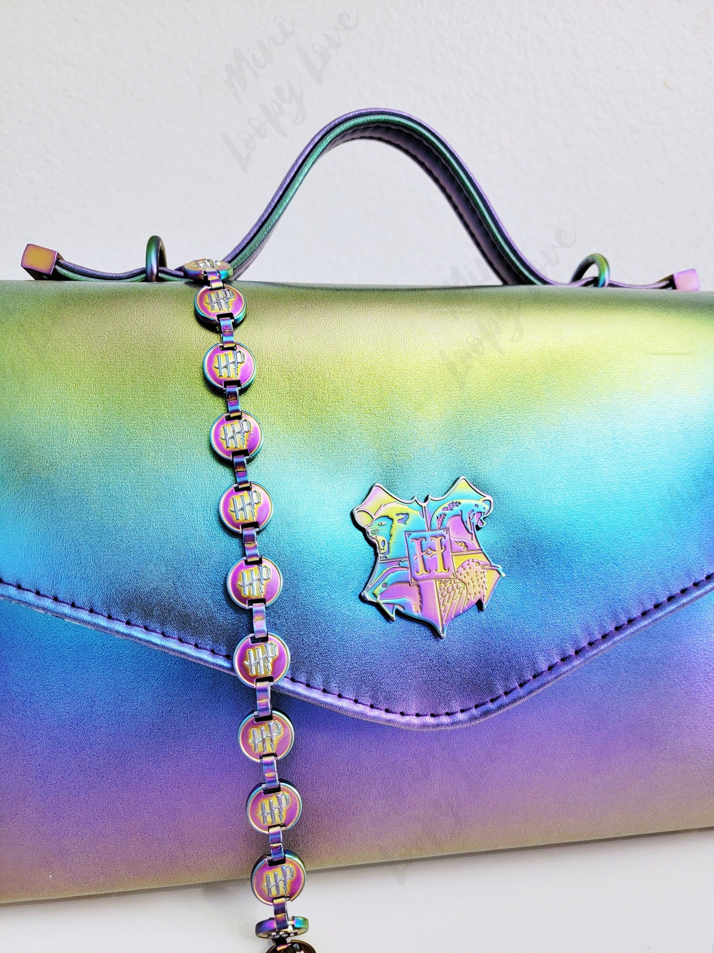 Laney Jane Bag: Iridescent Rainbow Magic