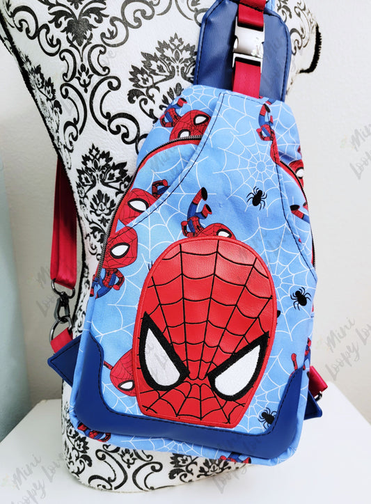 Spider man hot sale sling backpack