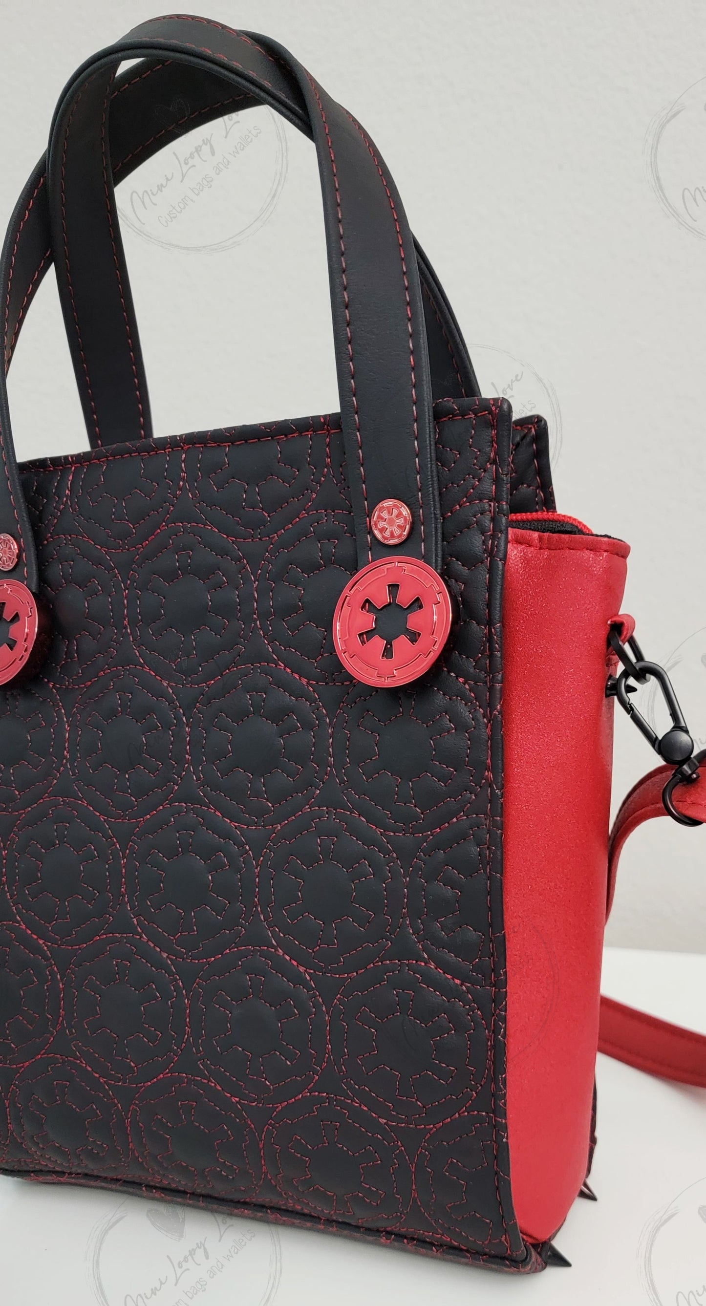 Lina Crossbody Purse: Quilted Imperial Wars