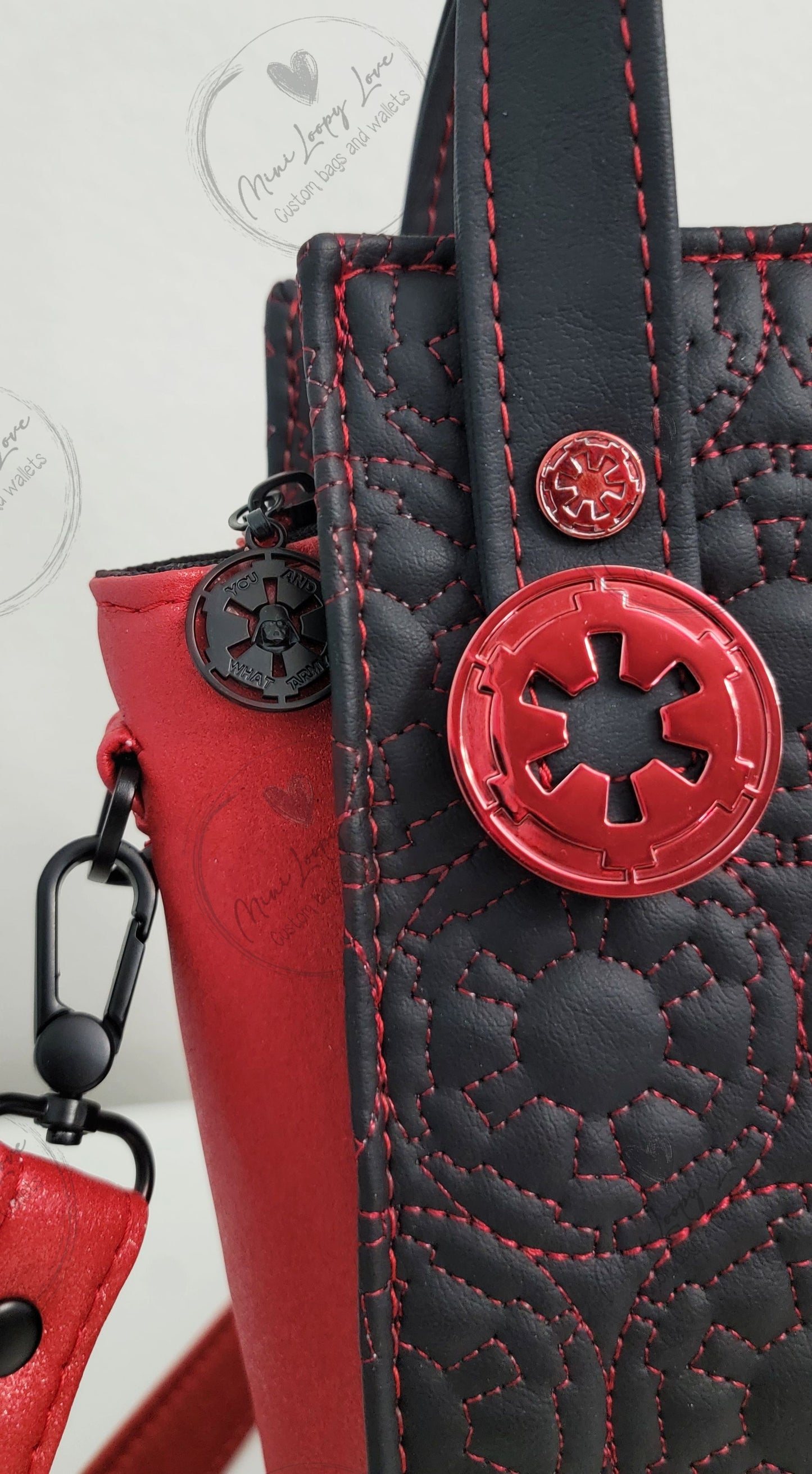 Lina Crossbody Purse: Quilted Imperial Wars