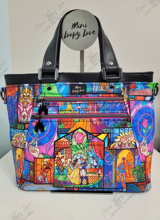 Apothecary Handbag: Stained Glass Beauty