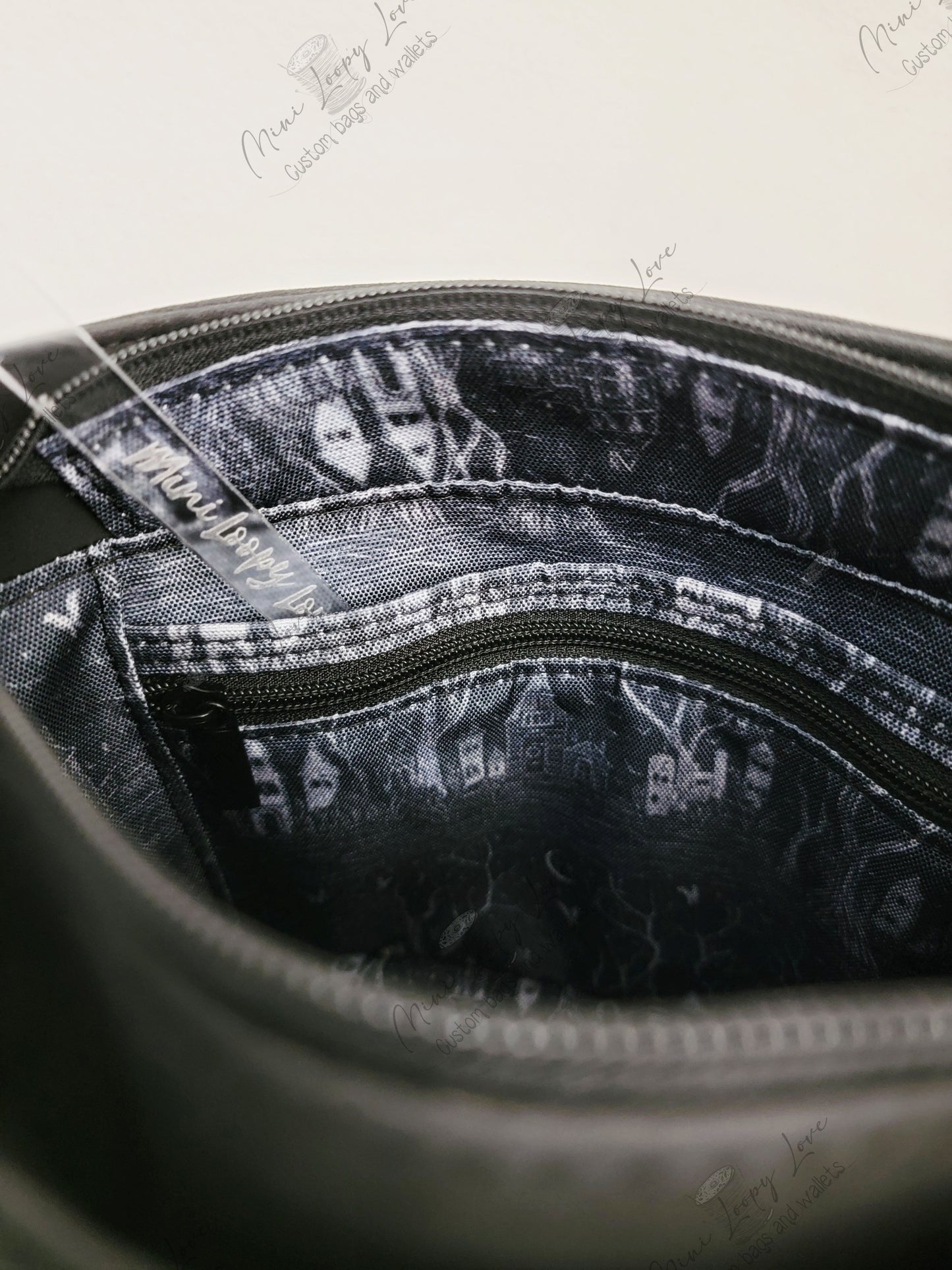 Baby Belle Bucket Bag: Iridescent Ghostie