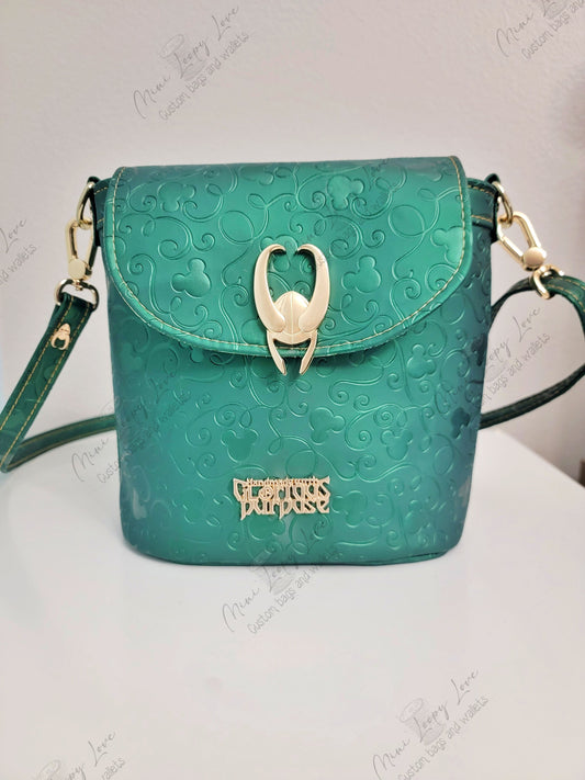 Baby Belle Bucket Bag: Green God