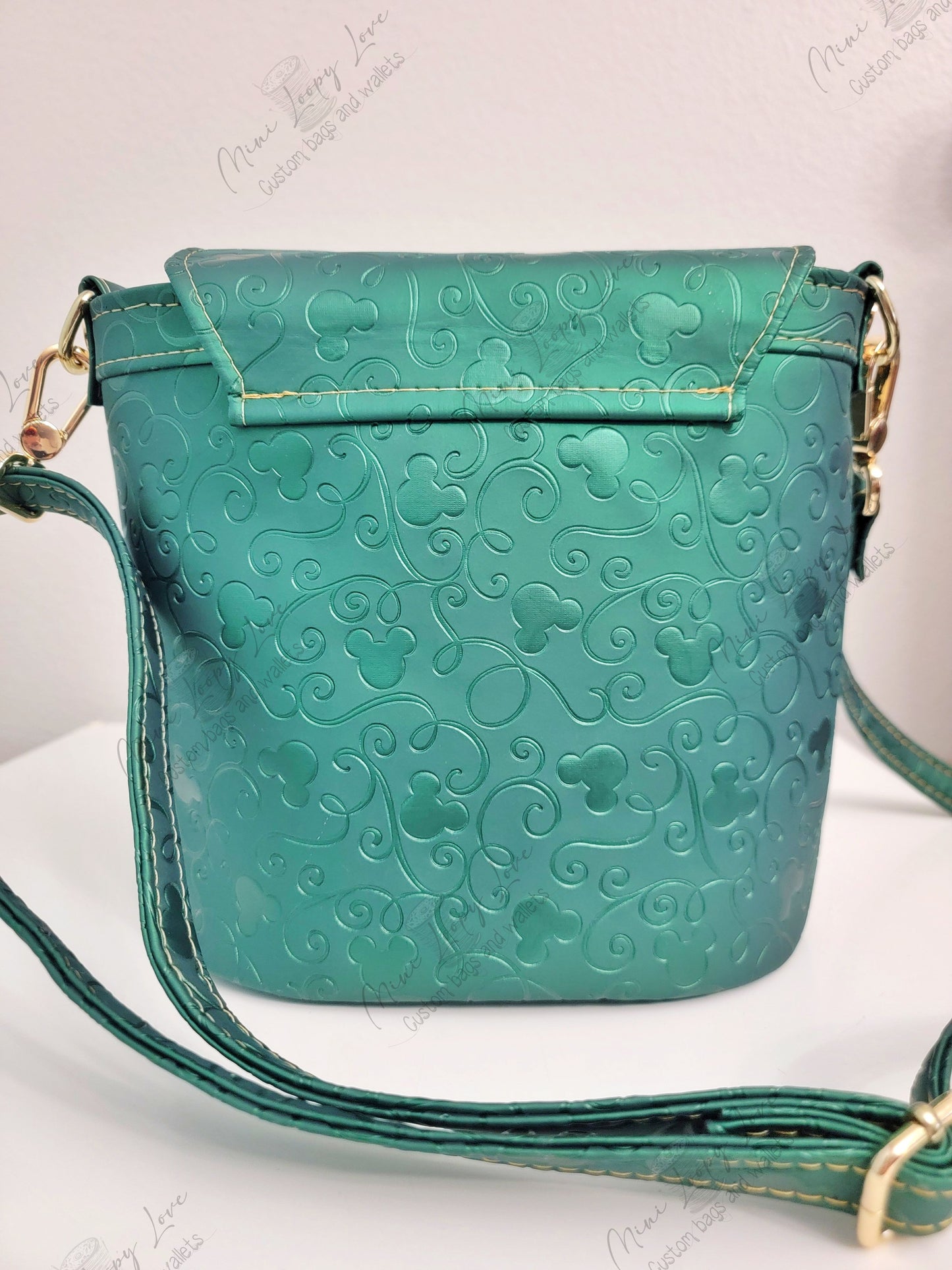 Baby Belle Bucket Bag: Green God