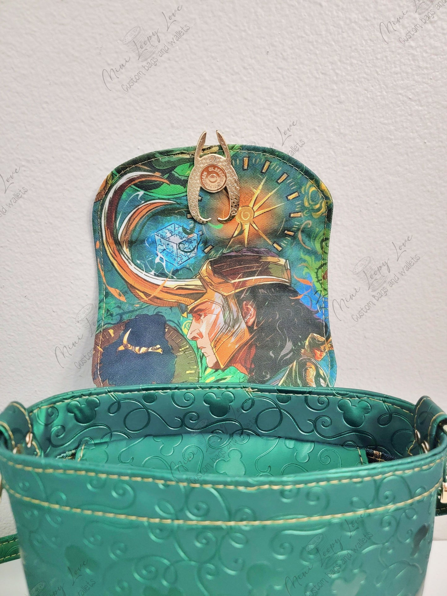 Baby Belle Bucket Bag: Green God