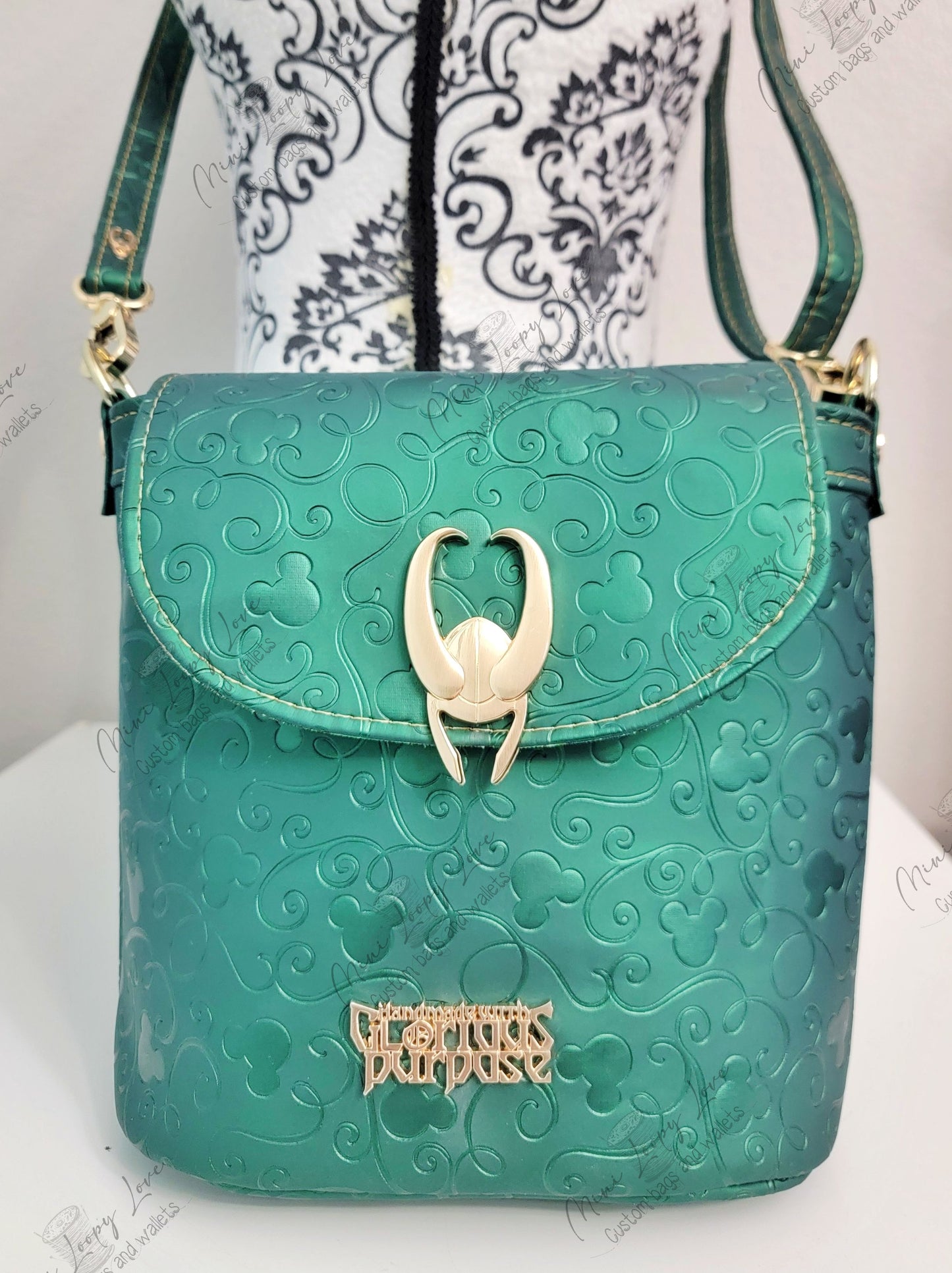 Baby Belle Bucket Bag: Green God