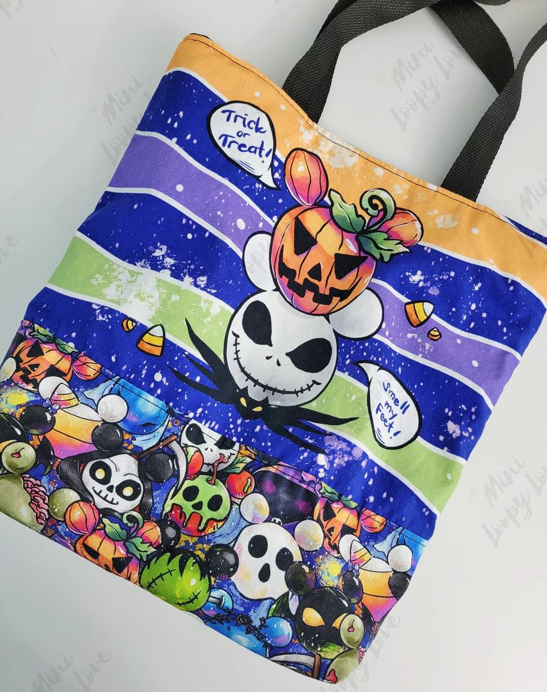 Tuesday Tote- Trick or treat: heads