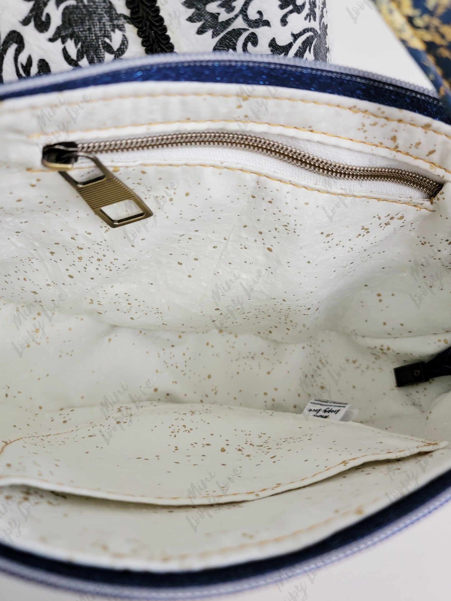 Luna Crossbody Bag: Marble