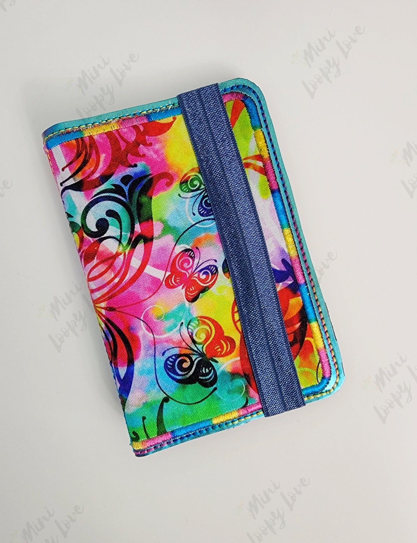 Mini Notebook cover: butterflies